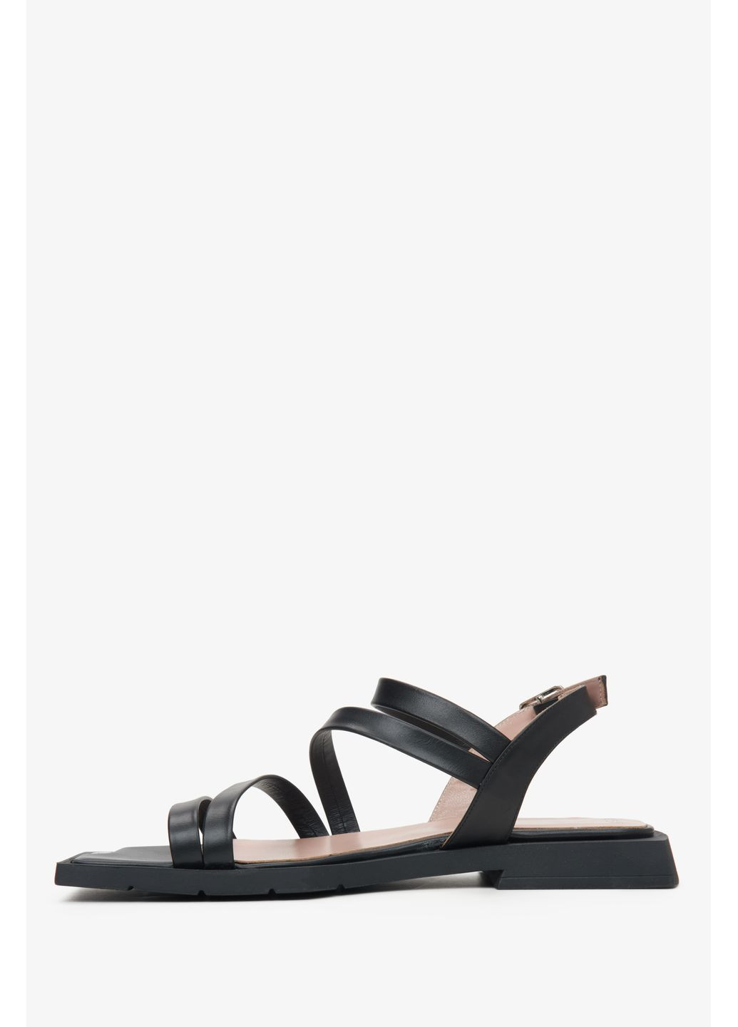 Сандалі, колір чорний Estro (324030256)