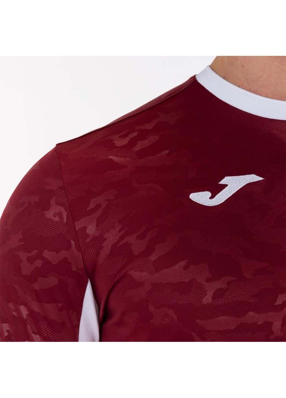 Бордова футболка toletum ii бордовий Joma