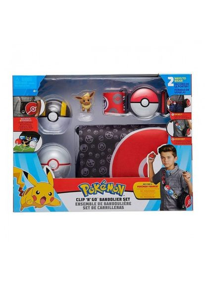 Игровой набор Pokemon W4 - Снаряжение тренера Иви Jazwares (344450002)