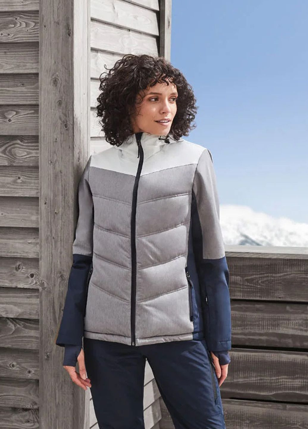 Лыжная термо куртка женская мембранная Thermolite Crivit (365771638)