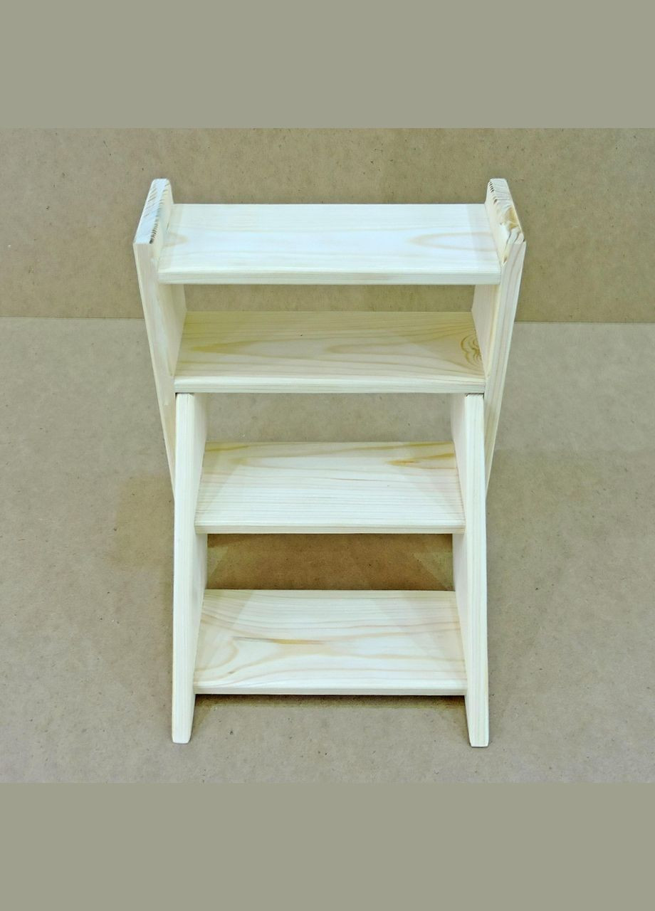 Підставка для квітів з дерева Канарія бланже (ЦВП-000901) No Brand (328225294)