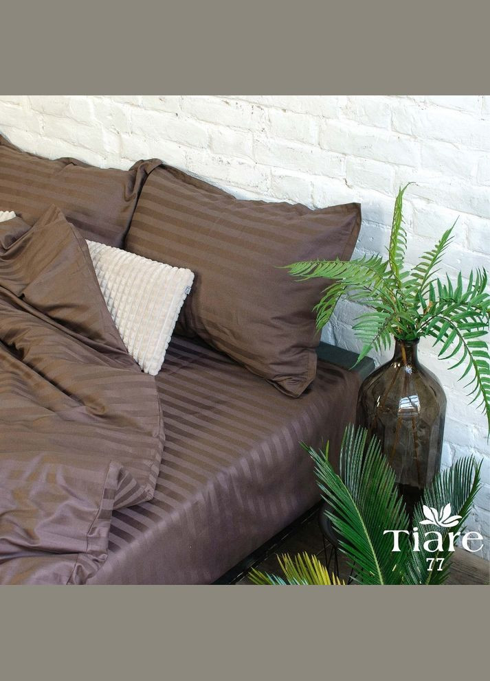 Постельное белье Вилюта сатин страйп 77 семейное Viluta (288045792)