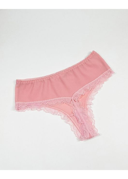 Сітчасті танга з рюшами Magnet (356146197)