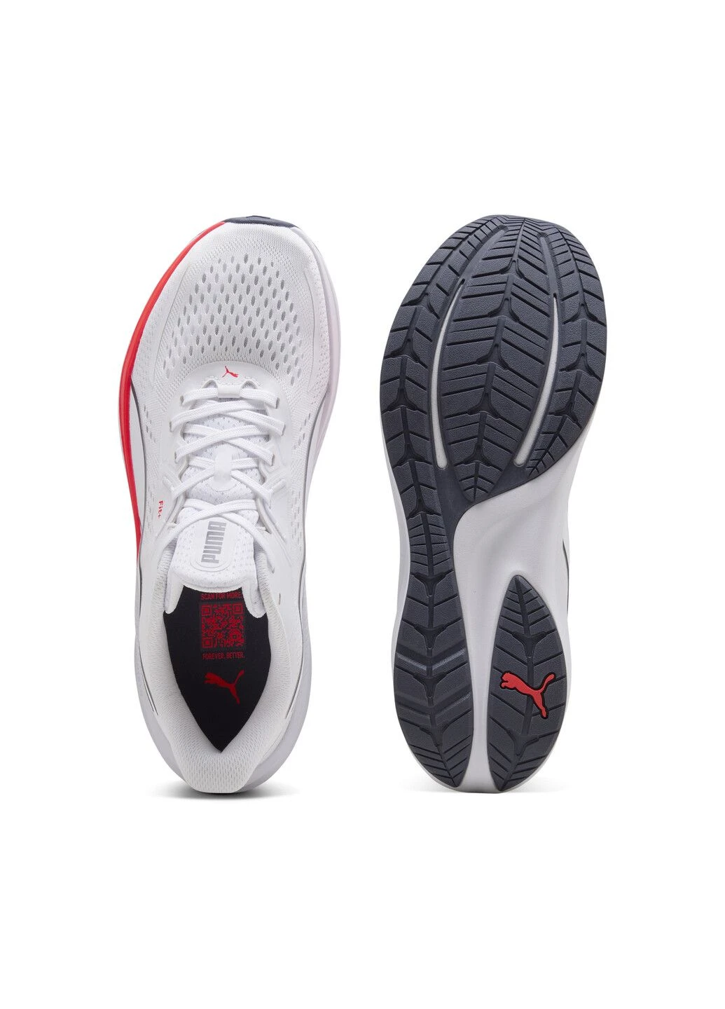 Білі всесезонні кросівки skyrocket lite 2 running shoes unisex Puma