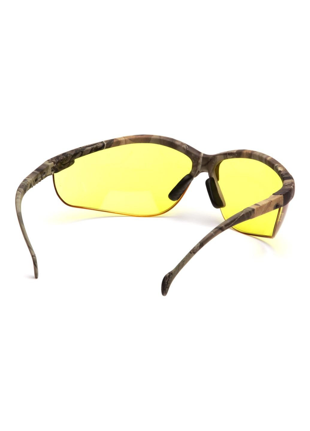 Окуляри захисні в камуфльованій оправі Venture-2 Camo (amber) жовті Pyramex (370271247)