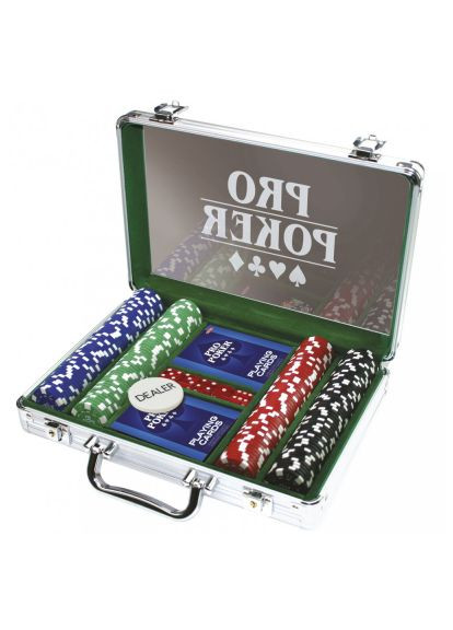 Настільна гра набір для гри в покер в алюмінієвому кейсі (3090) Tactic набор для игры в покер в алюминиевом кейсе (367830942)
