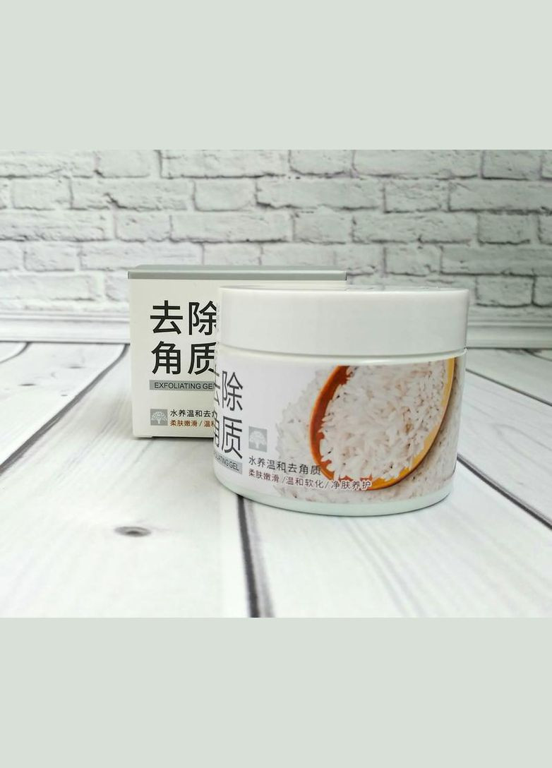 Пилинг-скатка гель эксфолиант с экстрактом риса Brightening & Exfoliating Gel 140г Bioaqua (327369753)