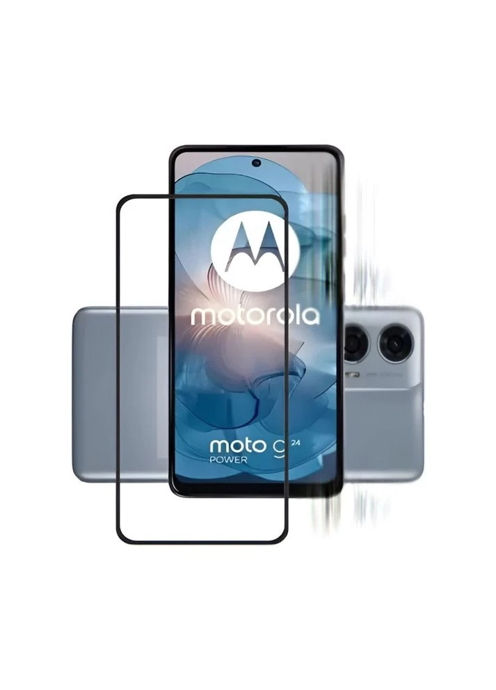 Скло захисне (m16452) BeCover Motorola Moto G24/G24 Power Black (375790238)