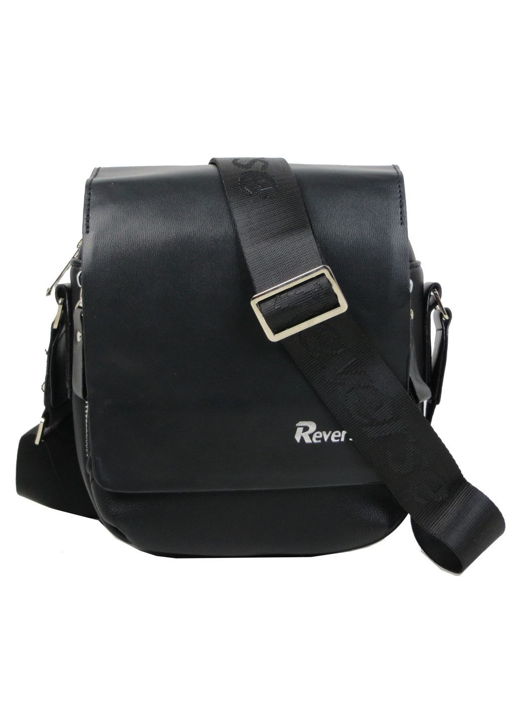 Чоловіча сумка-планшетка з екошкіри PU Reverse чорна No Brand (361156872)