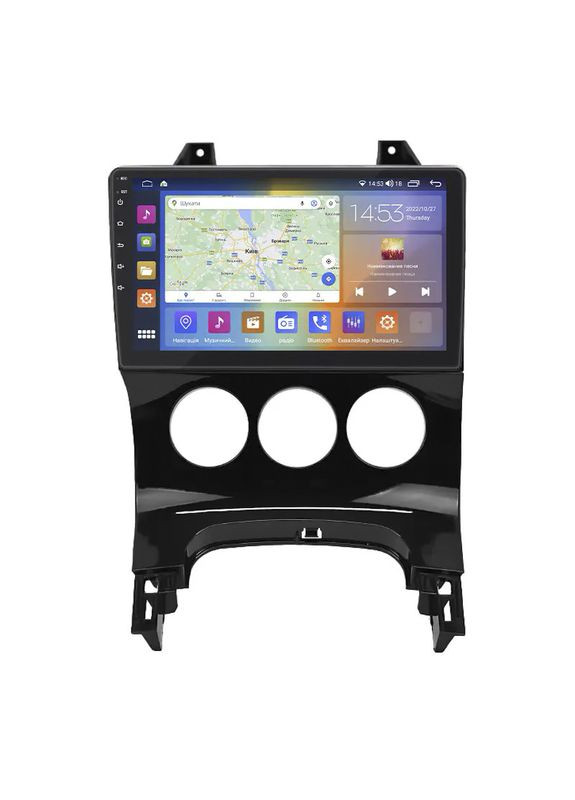Штатна магнітола 9" для Peugeot 3008 I 2009-2013 2/32 Gb CarPlay 4G Wi-Fi GPS Prime Пріжо 8 шт. Lesko (336205025)
