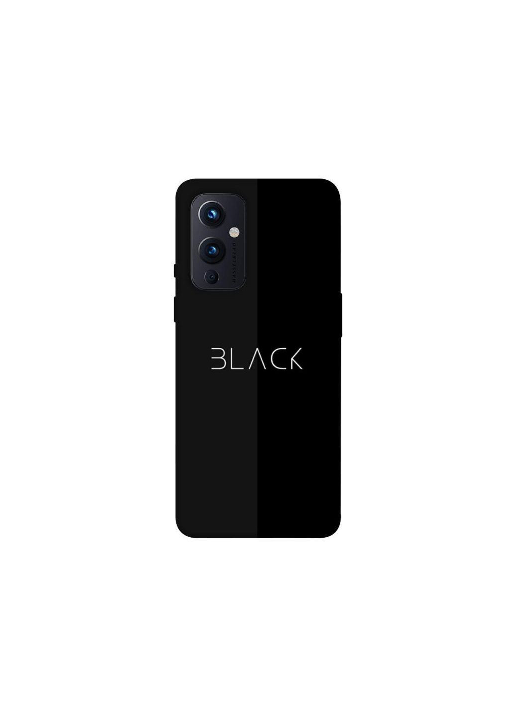 Чохол на OnePlus 9 Black Frontalka (363899132)