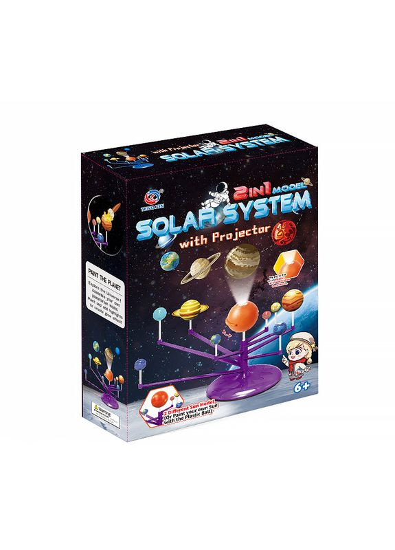 Проектор планетарій Solar system TXX-032 науковий набір 8 планет з авто обертанням на АКБ Lesko (360455497)