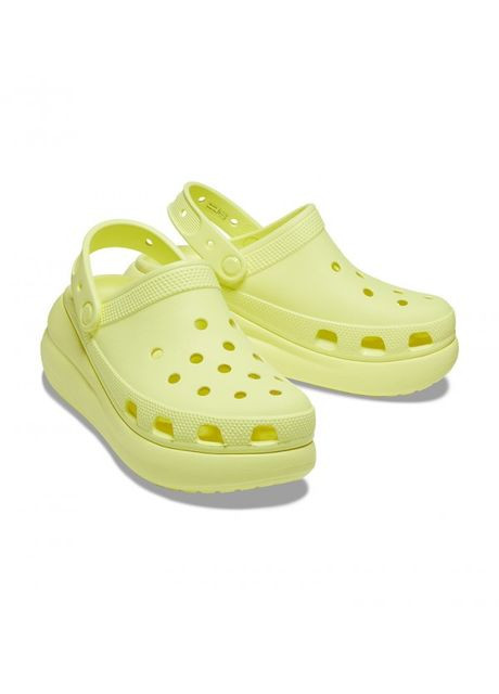 Желтые classic crush sulphur w6 Crocs