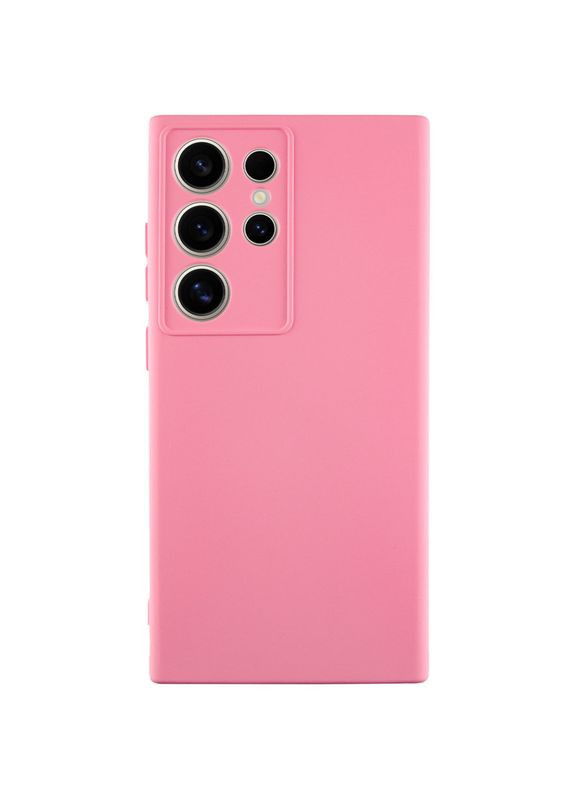 Чехол Silicone Cover Full Camera для Samsung Galaxy S24 Ultra Pink Lakshmi (355874223)