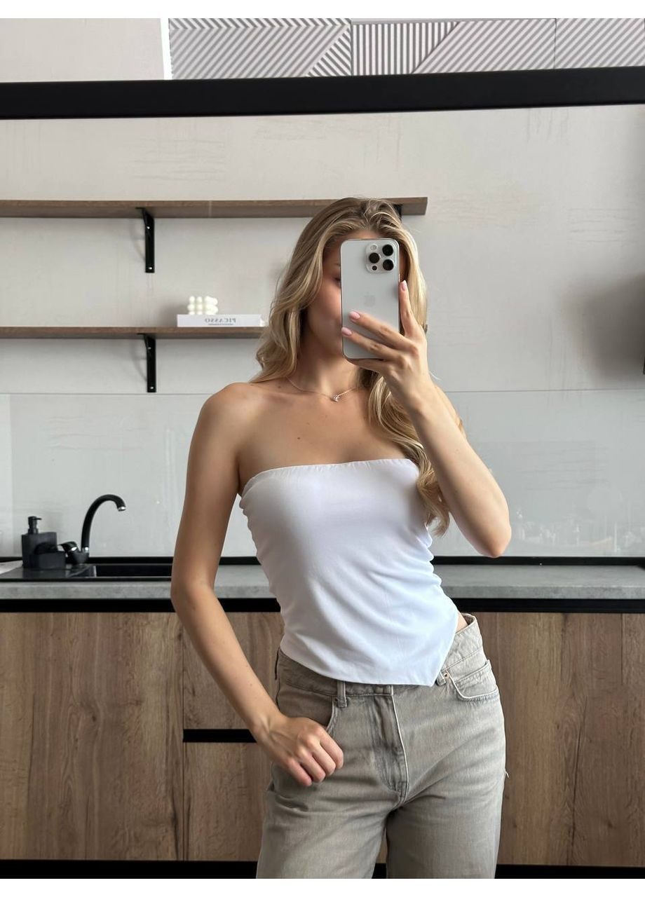 Топ бандо с ассиметричным краем ❤️🔥 Luna (370299442)