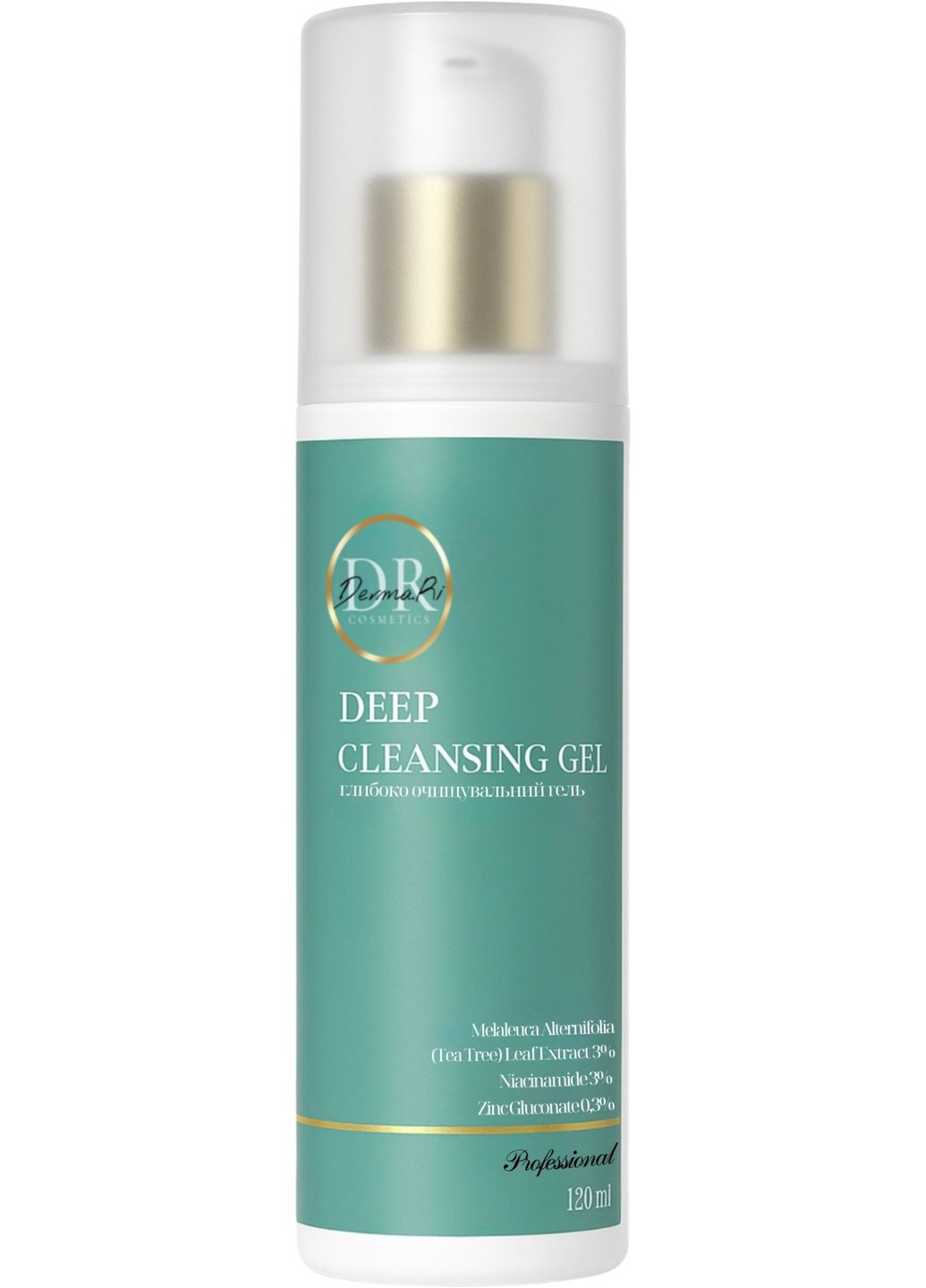 Глибоко очищувальний гель Deep Cleansing Gel 120ml (1504096-39807022) DermaRi (368872684)