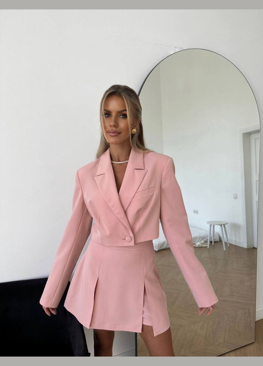 Жіночий костюм двійка піджак та спідниця No Brand (308202565)