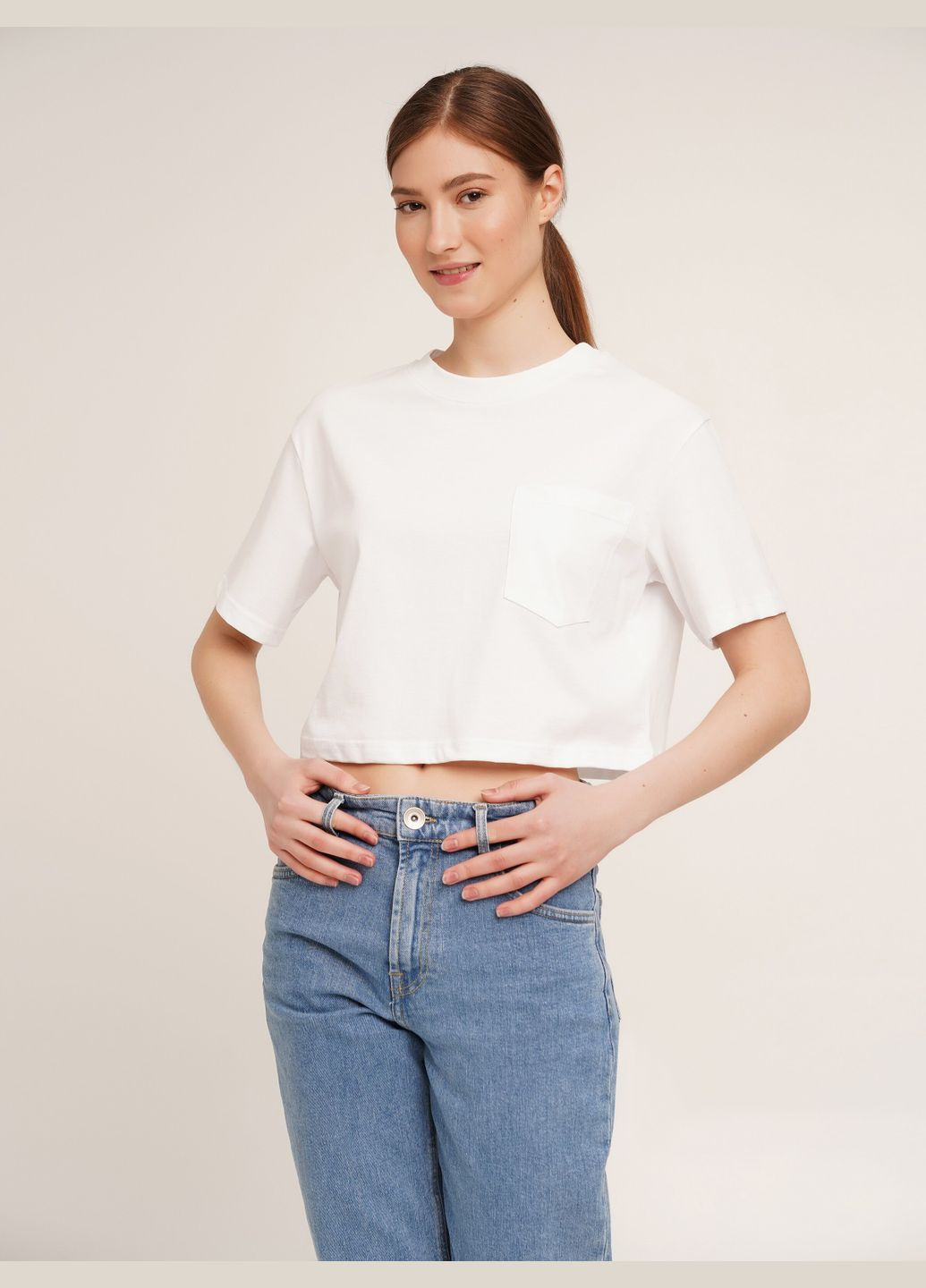 Футболка женская WBC02372 Белый shop (2000990452931) LAWA - (328990362)