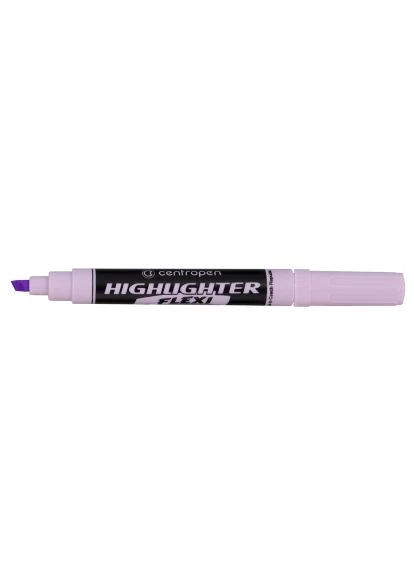 Маркер Fax Flexi Soft 1-4.6 мм пастельний Ліловий (8542/931) Centropen Fax Flexi Soft 1-4.6 мм пастельный Лиловый (401196683)