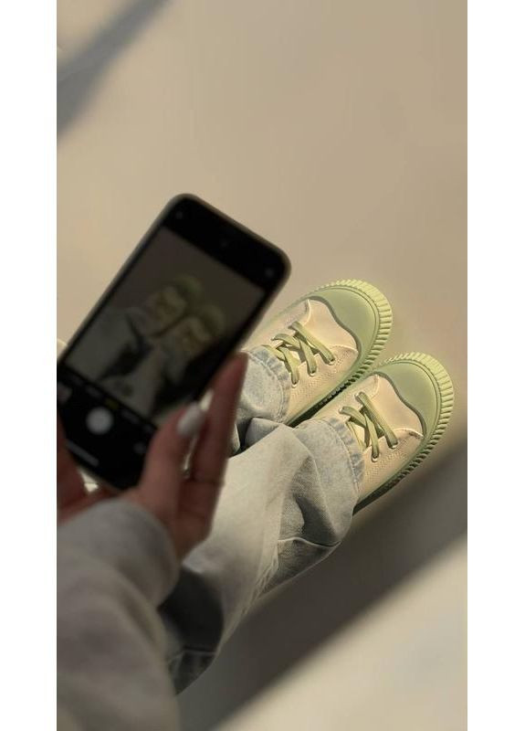 Білі кеди високі жіночі білі No Brand