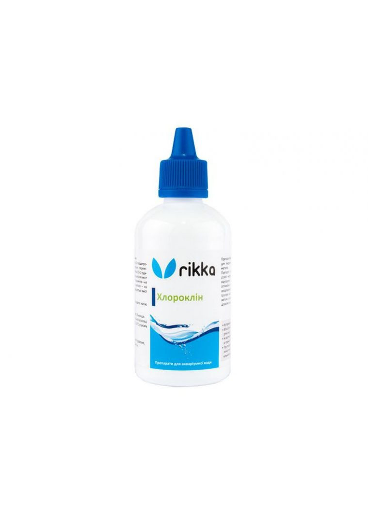 Хлороклин 100 мл связывает хлор, защита жабер и кожных покровов Rikka (293408429)