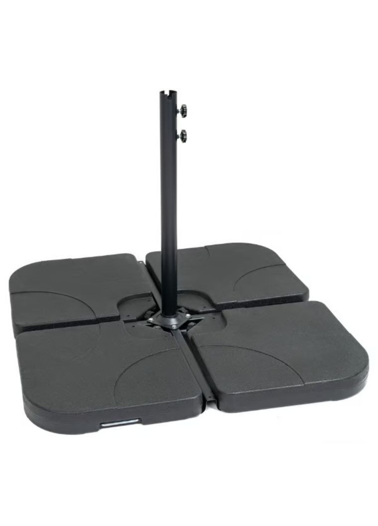 Парасолька садова EMPOLI 350см сіра+ Основа садової парасольки Di Volio (301538521)