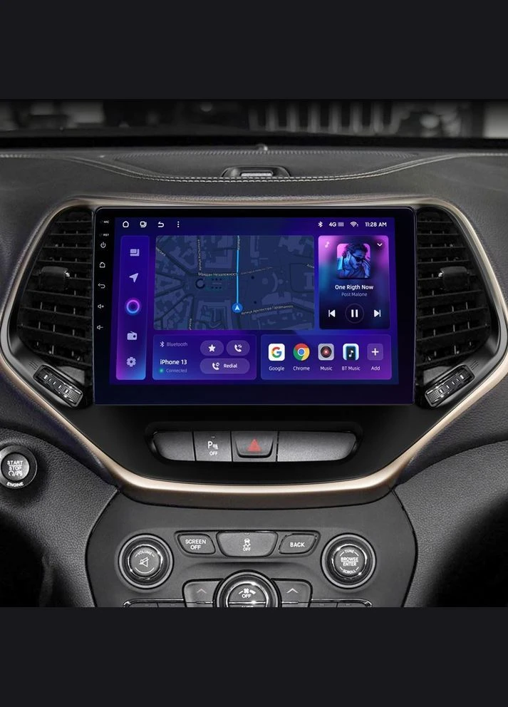Штатна магнітола MOSS M3 4+32 Gb Jeep Cherokee 5 KL 2014-2018 10" AMS (378914148)
