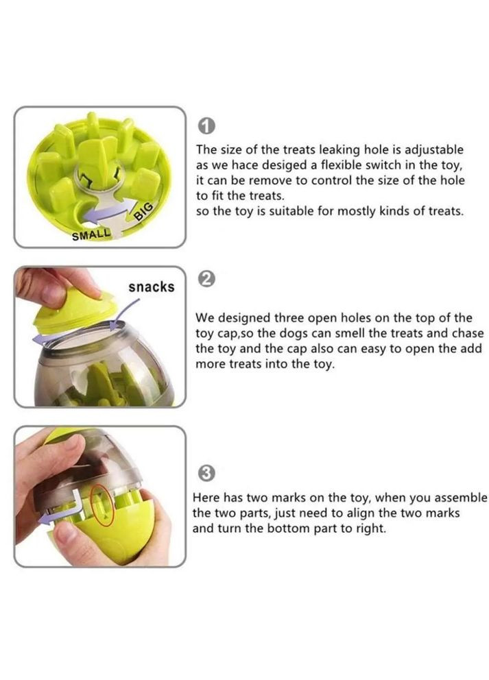 Іграшка для вихованців склянка з отвором для їжі Eating Sport Digital (363832768)