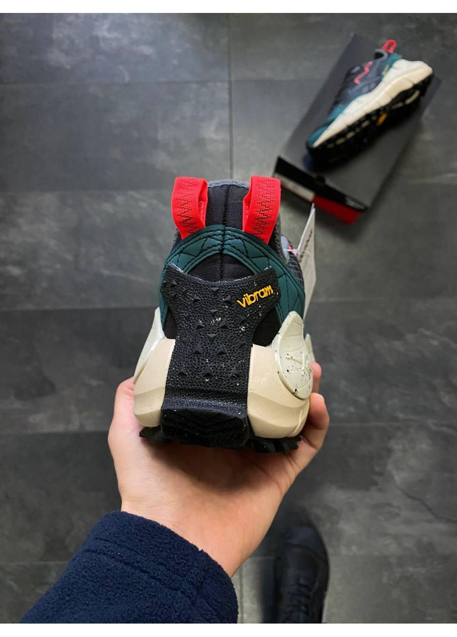 Сірі Осінні кросівки чоловічі reebok zig kinetica fit green рібок зіг кінетіка No Brand