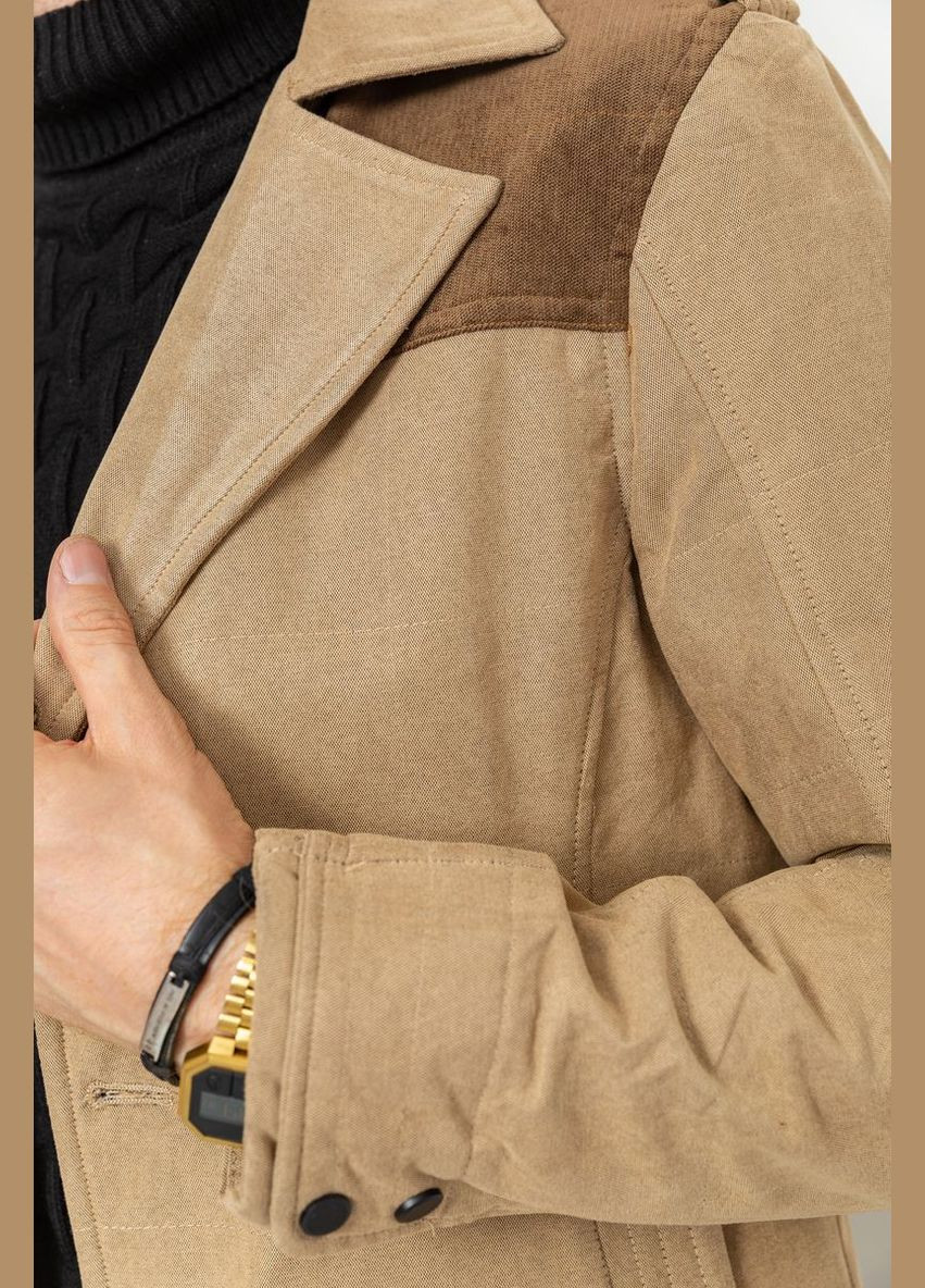 Пиджак мужской, цвет темно-бежевый, Ager (269342191)