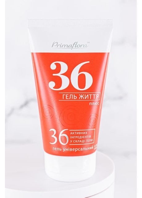 Гель жизни 36+ для тела универсален, тонизирует и увлажняет 125г. Примафлора (370676578)