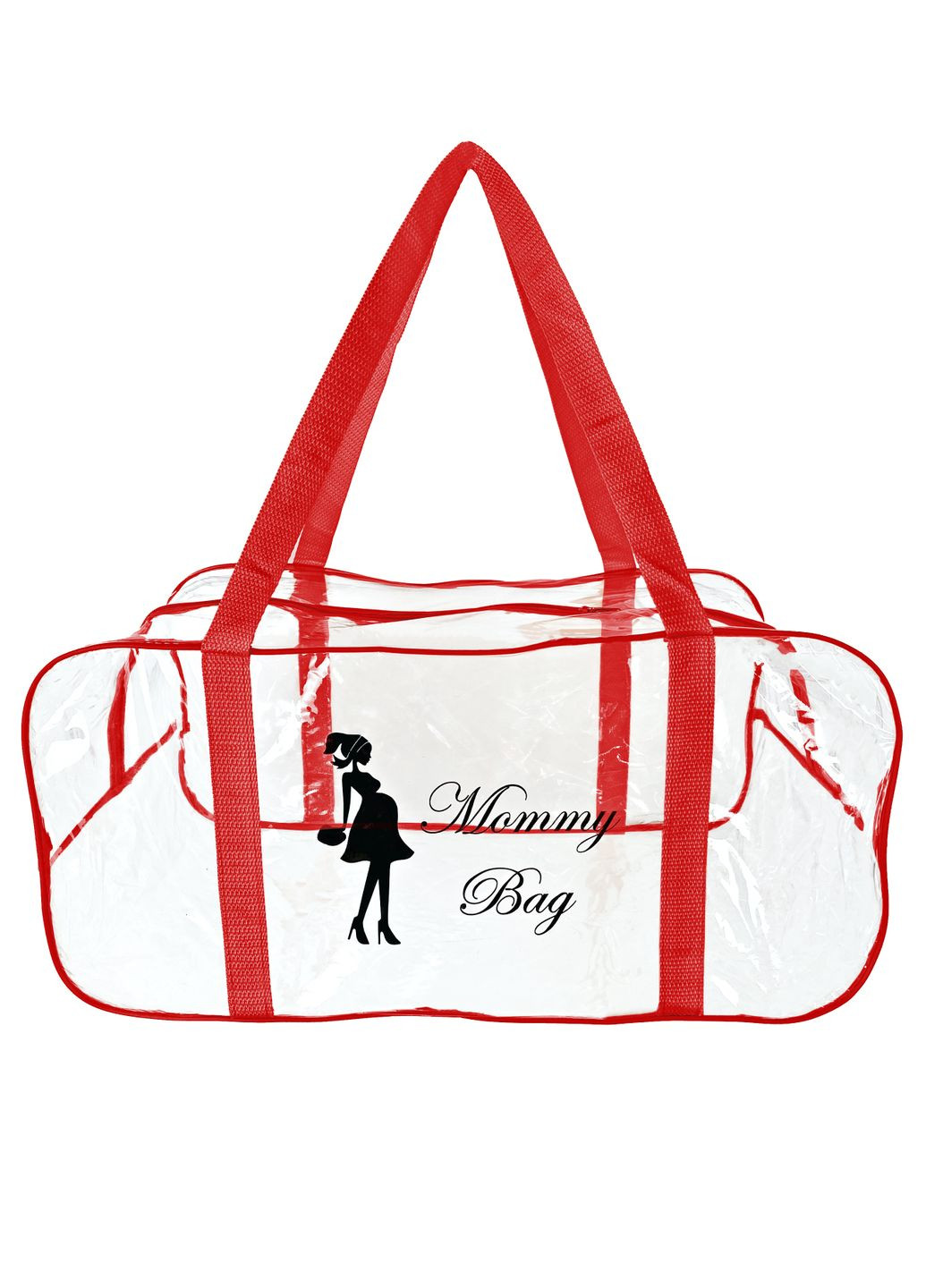 Набор из прозрачных сумок в роддом (S, M, L + органайзер) Mommy Bag (280941986)