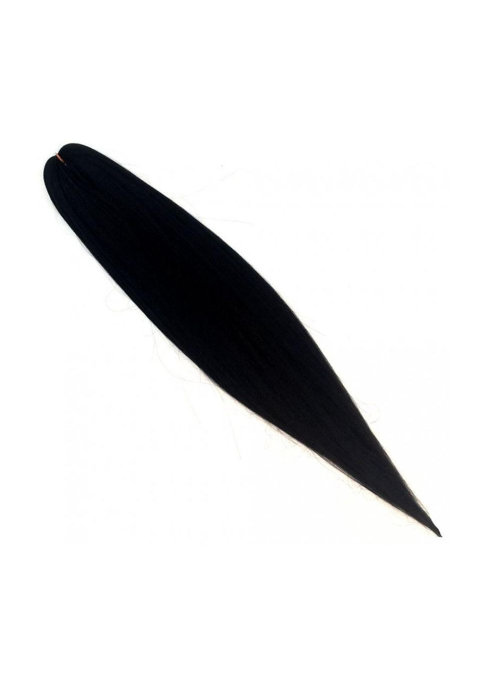 Канекалон Braid однотонний чорний Довжина 65 см Вага 90 г Низькотемпературний 100-150°С 1# Easy EZ (324261515)