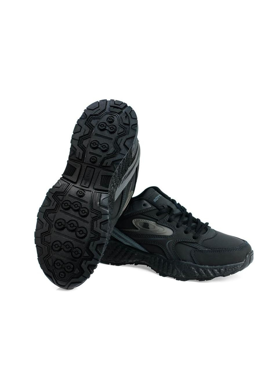 Черные кроссовки 7243037 46 цвет черный Royyna