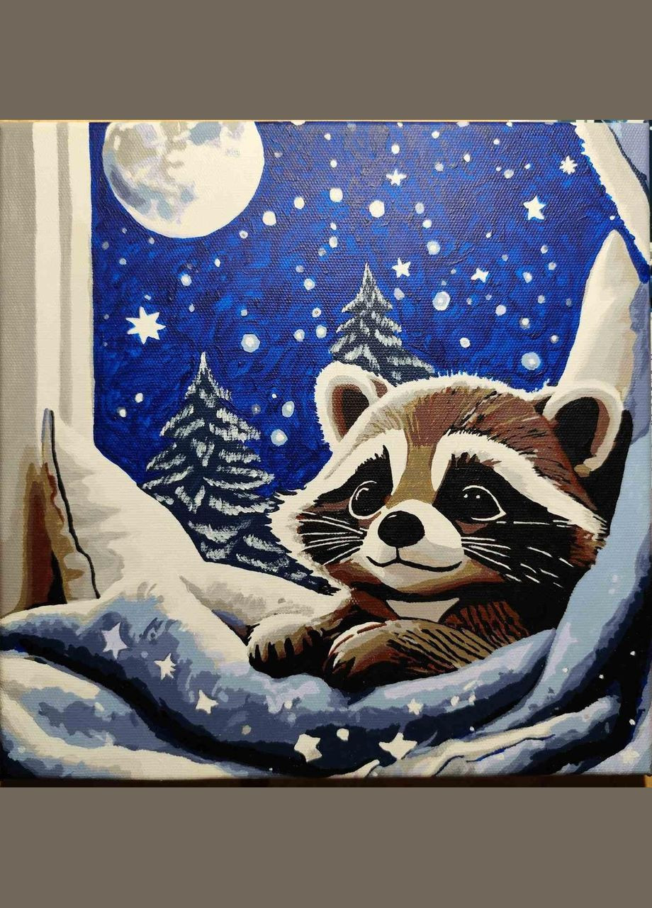 Картины по номерам с с подсветкой Riviera Blanka Дремка 25х25 см ГР1-013 Riviera Blanca (331112080)