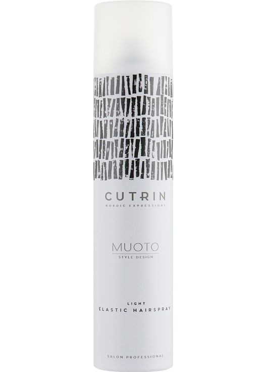 Лак для волос слабой фиксации Muoto Light Elastic Hairspray 300ml (748293-66810) Cutrin (368615800)