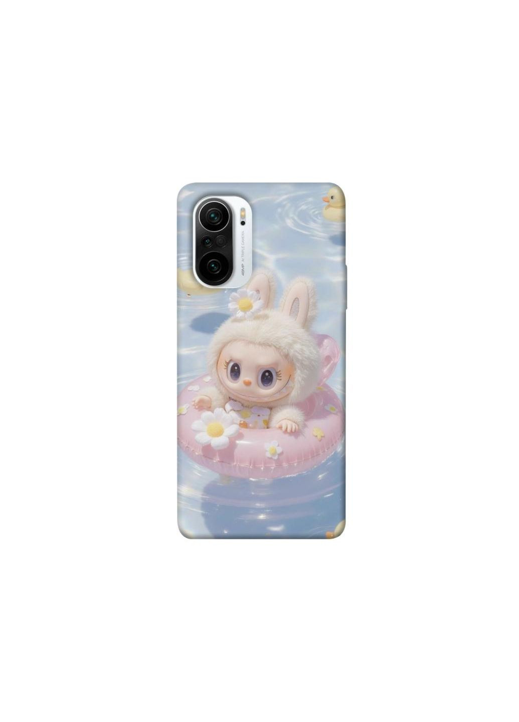 Чохол на Xiaomi Redmi K40 / K40 Pro / K40 Pro+ / Poco F3 Labubu swimming Frontalka (354681536)