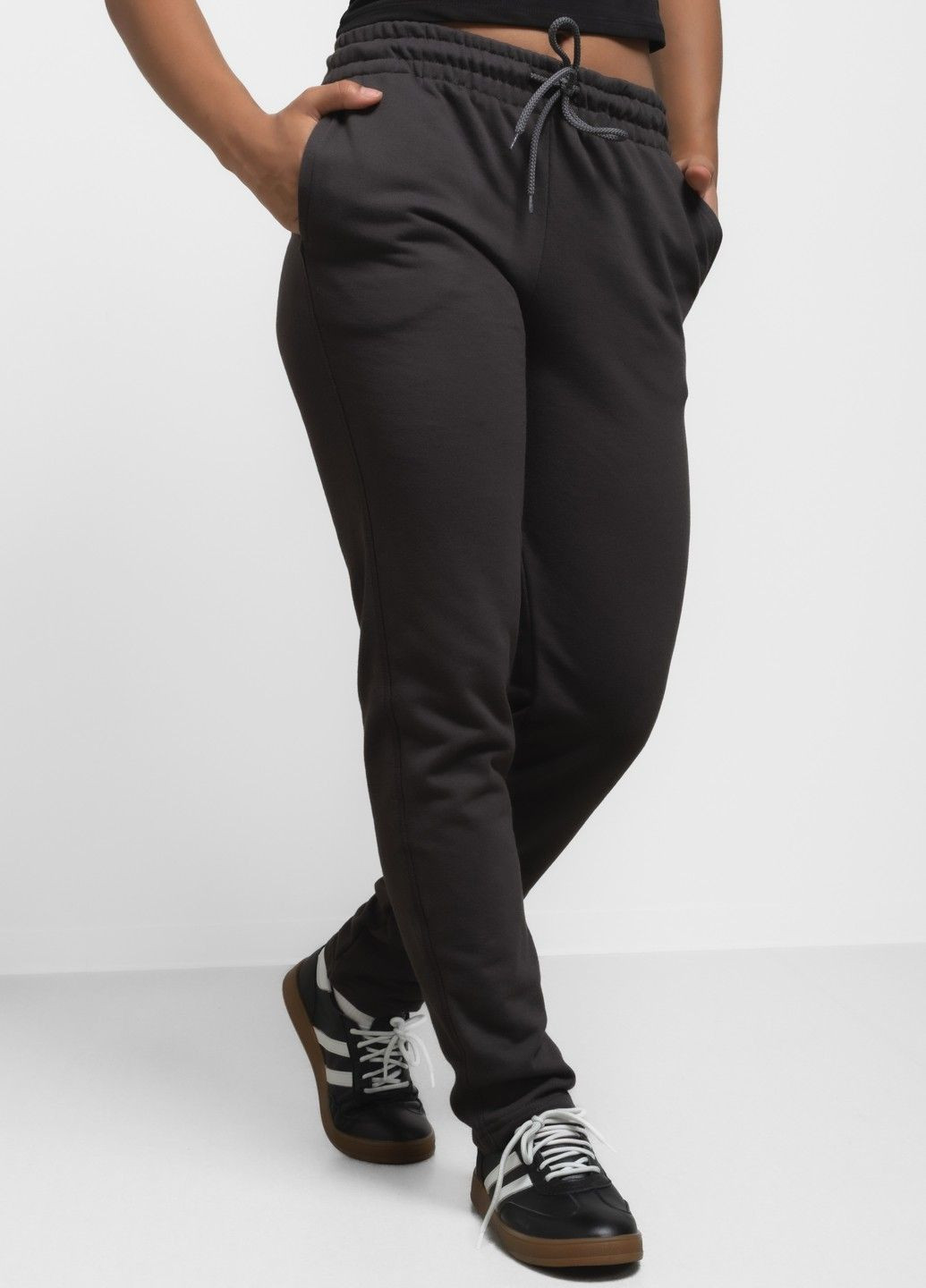 Штаны женские JANET серые спортивные 344244 Power (302209544)