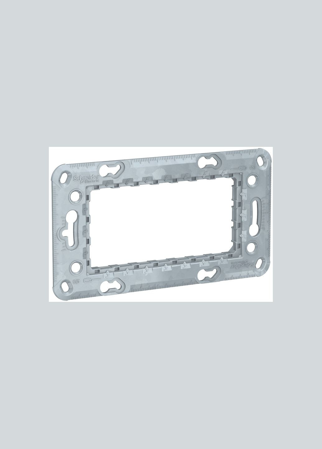 Супорт Zamak 4 модулі [NU7104] Zamak Unica New Шнейдер Електрік Schneider Electric (344536112)