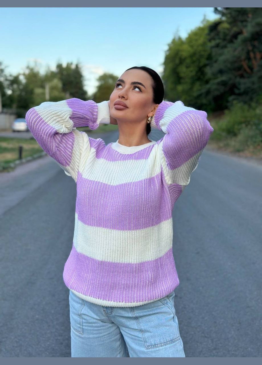 Сиреневый женский шерстяной свитер наташа сиреневый You Best