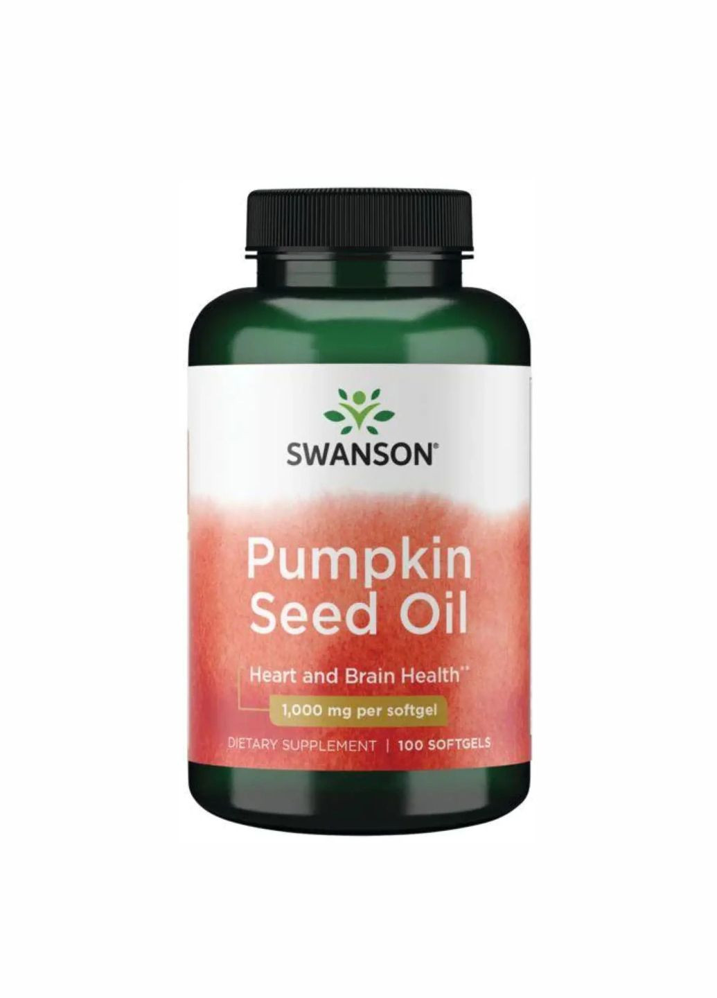 Pumpkin Seed Oil 1,000 mg - 100softgels Гарбузова олія Swanson (292314874)