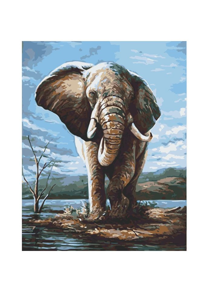 Картина за номерами "Могутня постать" 11502-AC 40х50 см Art Craft (300174869)