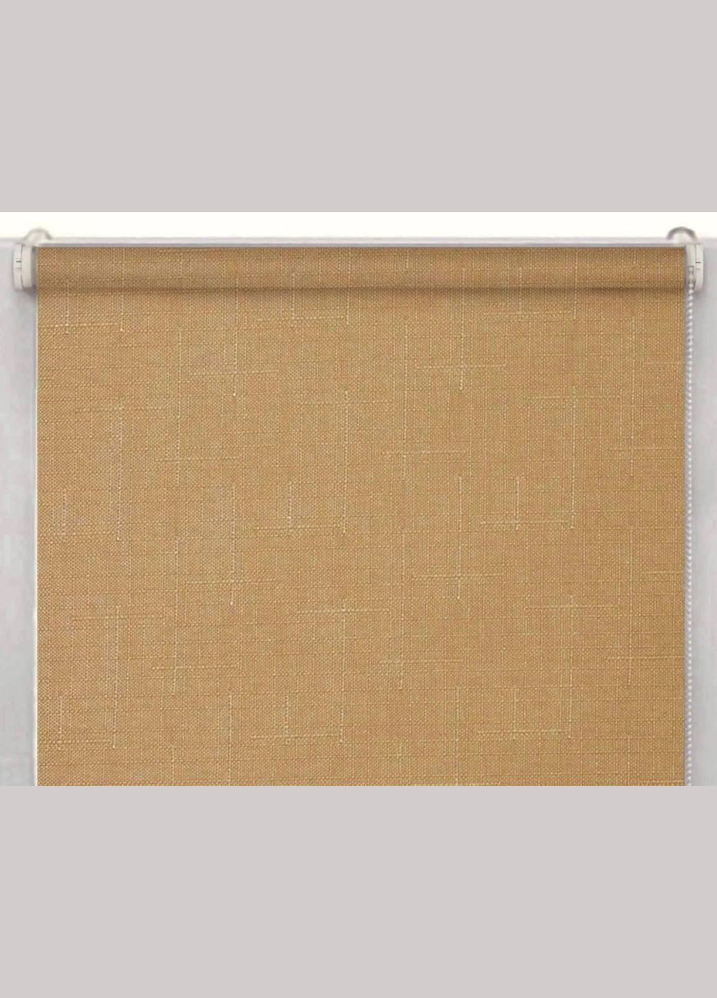 Ролети Рулонні штори Жалюзі Len Коричневий 400 No Brand (340671907)