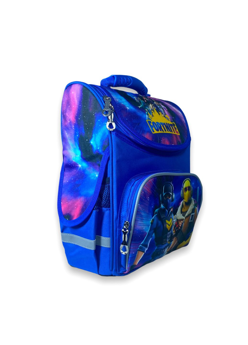 Шкільний ранець для хлопчика 988996 жорсткий каркас, розміри: 35*25*13 см, синій,"Fortnite" Space (284337851)