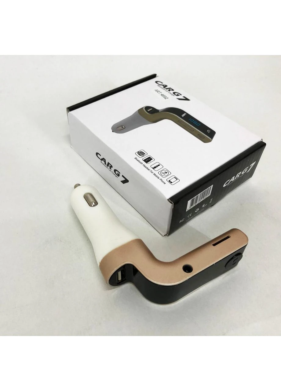 Bluetooth FM-трансмиттер Car, Автомобильный Bluetooth FM, в прикуриватель для флешки Модулятор для автомобиля DT-13 PRC (377790826)