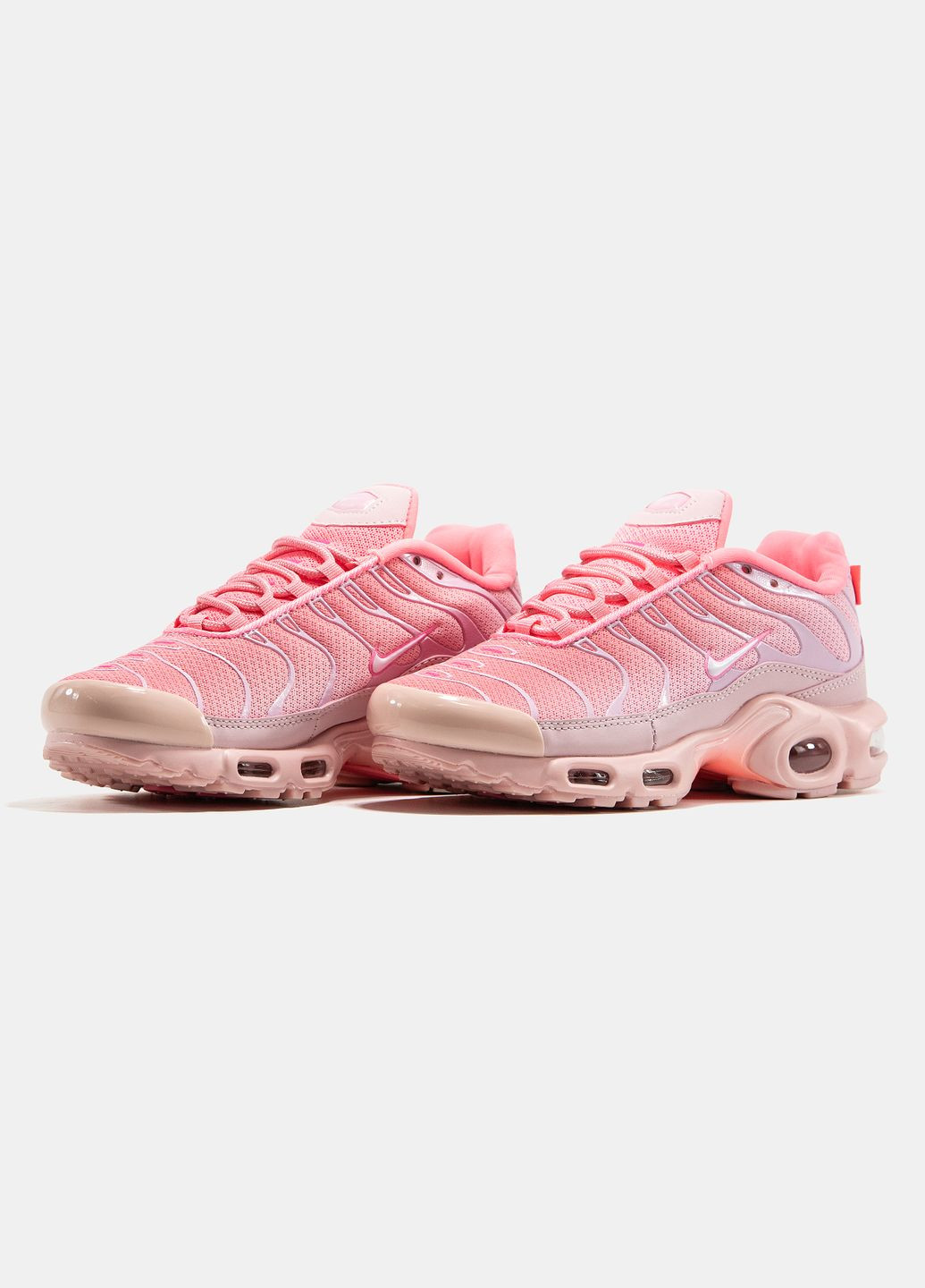 Кроссовки женские Nike Air Max TN Neon Pink Black | Найк Аир Макс ТН розовые No Brand розовые демисезоны (335012320)