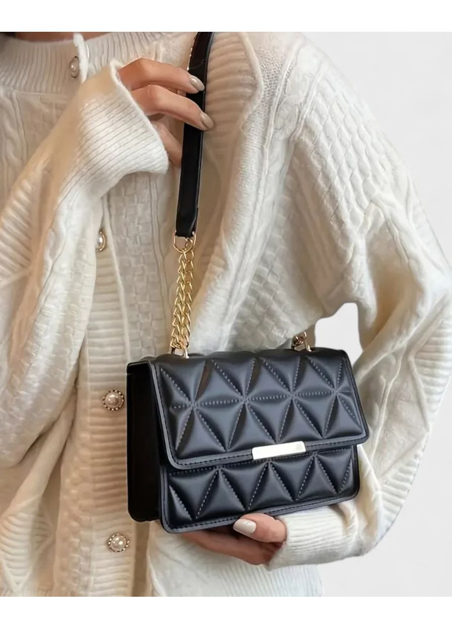 Сумка кросс-боди женская черная (RN-230) No Brand (351378664)