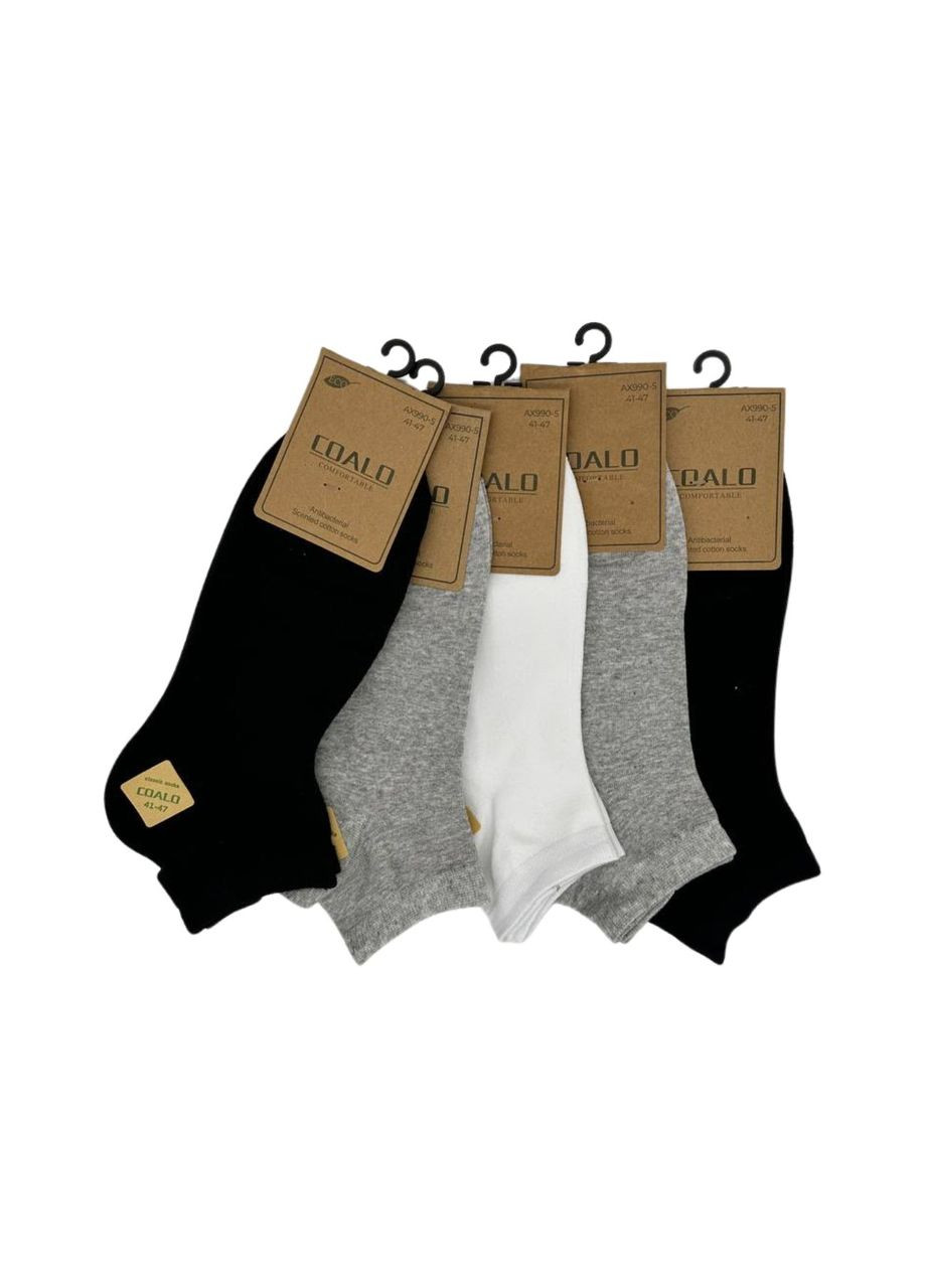 Комбинированные носки мужские средние р. ax990-5 (5 шт/уп) Coalo (344590265)