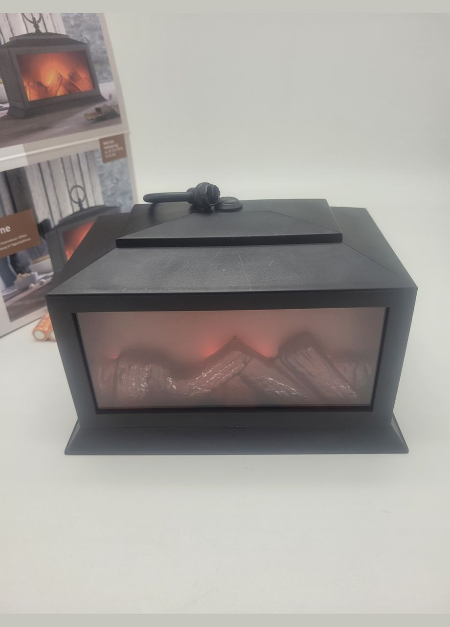 Утинка! Новогодний LED фонарь – камин с имитацией огня и таймером. Livarno home (365591440)
