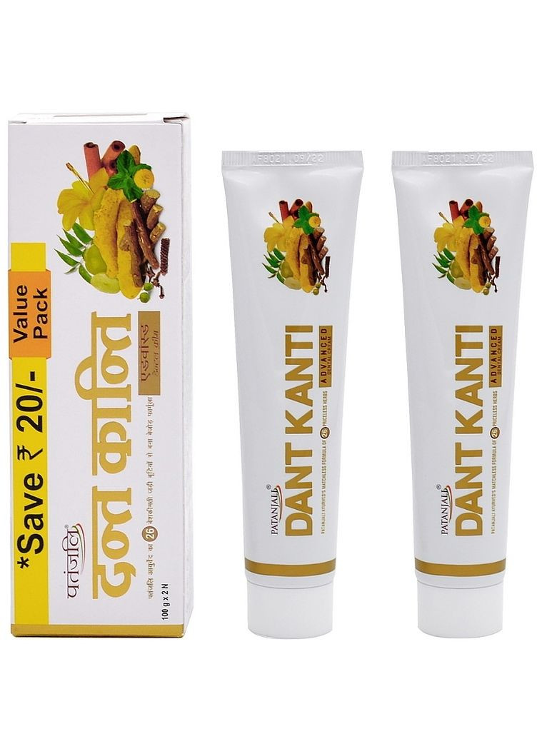 Крем-паста для зубів Dant Kanti 100g (1244516-31156653) Patanjali (368622424)